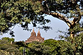 Old Bagan Myanmar. View from the terraces of the Mingala Zedi. 